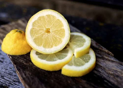 Produits frais citron