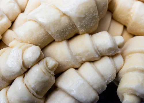 Produits surgelés croissants