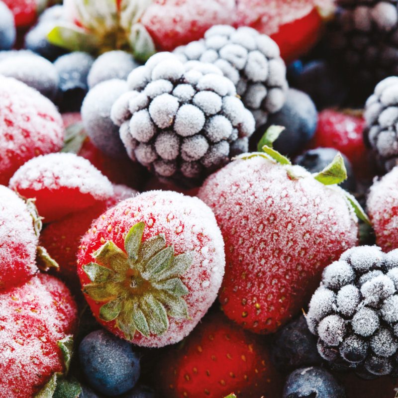 fruits congelés