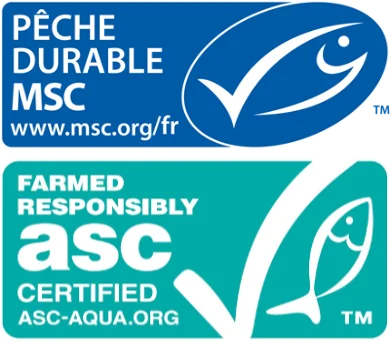 Logos Pêche durable msc asc