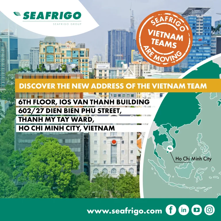 Seafrigo Vietnam déménage