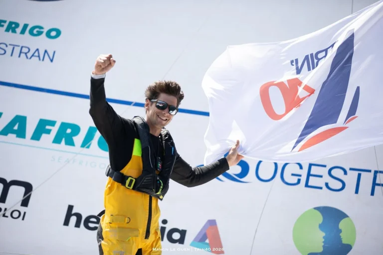 Première place pour Guillaume sur la Trin’40